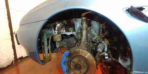Alfa Romeo 156 wygłuszenie nadkoli – zdjęcie 3