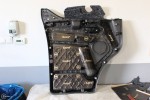 FORD Turneo Custom 2018 wyciszanie boczka drzwi materiałami Bitmat
