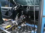 Wyciszanie podłogi w Fordzie Ranger Raptor za pomocą mat butylowych i pianki Bitmat K9s
