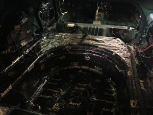 Rover 75 wygłuszenie dachu, podłogi i bagażnika – zdjęcie 4