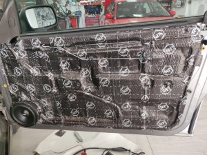 Saab 93 Cabrio wygłuszenie drzwi – zdjęcie 6