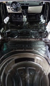 Skoda Superb II wygłuszenie dachu, podłogi, bagażnika, drzwi – zdjęcie 1