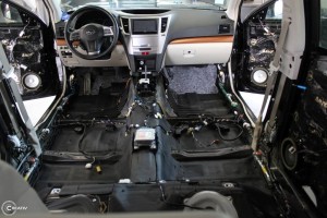 Subaru Outback 2013 wygłuszenie całego samochodu – zdjęcie 2