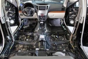 Subaru Outback 2013 wygłuszenie całego samochodu – zdjęcie 1