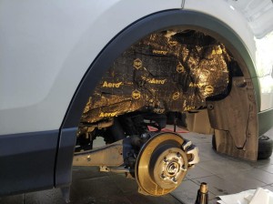 Toyota RAV4 wygłuszenie nadkoli – zdjęcie 3