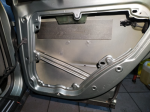 VW Passat B5 wyciszenie drzwi wygłuszenie druga warstwa k6s