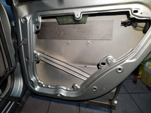 VW Passat B5 wyciszenie drzwi wygłuszenie druga warstwa k6s