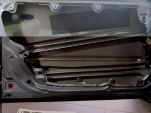 VW Passat B5 wygłuszenie drzwi – zdjęcie 2