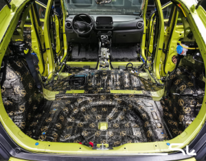 Hyundai Kona wygłuszenie całego samochodu – zdjęcie 5