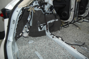 Lexus NX wygłuszenie dachu, podłogi, bagażnika i podszybia – zdjęcie 3