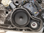 Kompleksowo wyciszone drzwi boczne w Mercedes SL 6.3 AMG dzięki zastosowaniu niezawodnej maty marki Bitmat