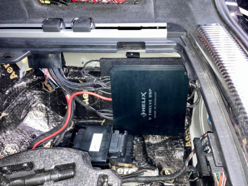 Audi A6 C7 wygłuszenie wyciszenie bagaznika bitmat