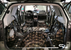 Subaru Forester IV wygłuszenie całego samochodu – zdjęcie 5