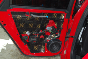 Audi A3 8V wygłuszenie drzwi – zdjęcie 6