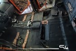 Wygłuszanie konstrukcji podłogi w Fordzie Ranger za pomocą maty Bitmat