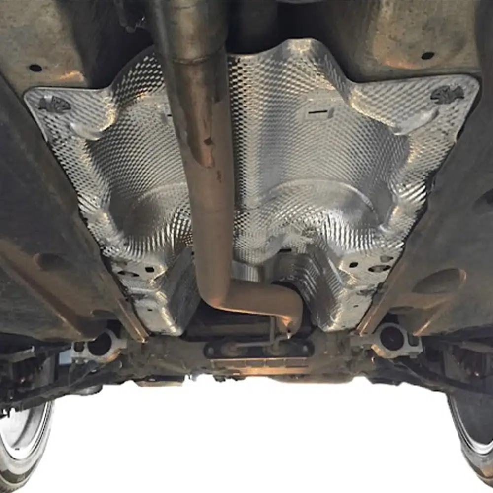 Izolacja wydechu osłoną aluminiową